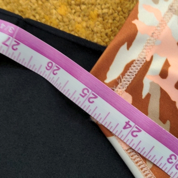 Nike Orange Camo Phantom Desert Training Speed Tights Dri-fit Brown Tan Size XS - Picture 9 of 13